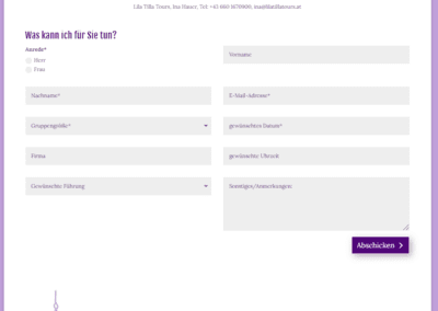 Bild: Lila Tilla Tours - Kontaktseite